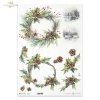 zimowe wianki*winter garlands*Wintergirlanden*guirnaldas de invierno